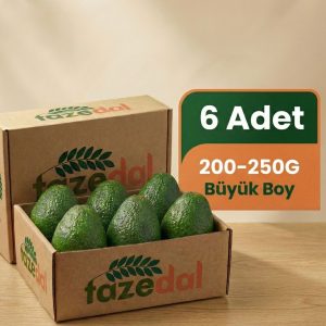 Tazedal Organik Avokado Büyük Boy - 6 Adet